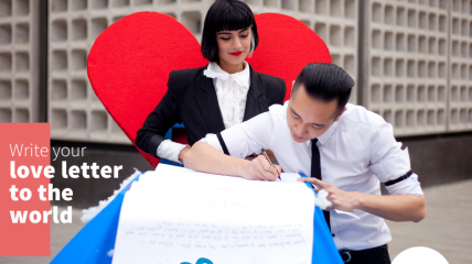 Write a love letter to the World