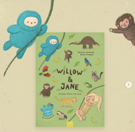 Publicatie van het boek “Willow & Jane” in natuurreservaat Zwin